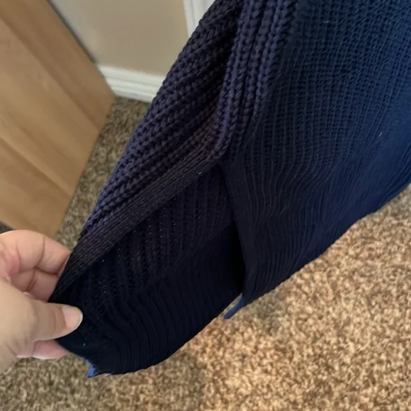 Blue Knit Dress - Picture 4 of 7